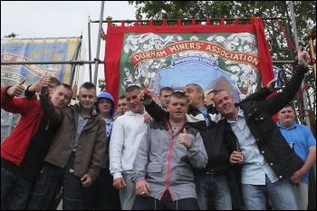 Durham Miners Gala 2012, photo Paul Mattsson