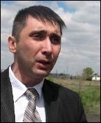 Vadim Kuramshin, a prison rights campaigner in Kazakhstan, photo CWI