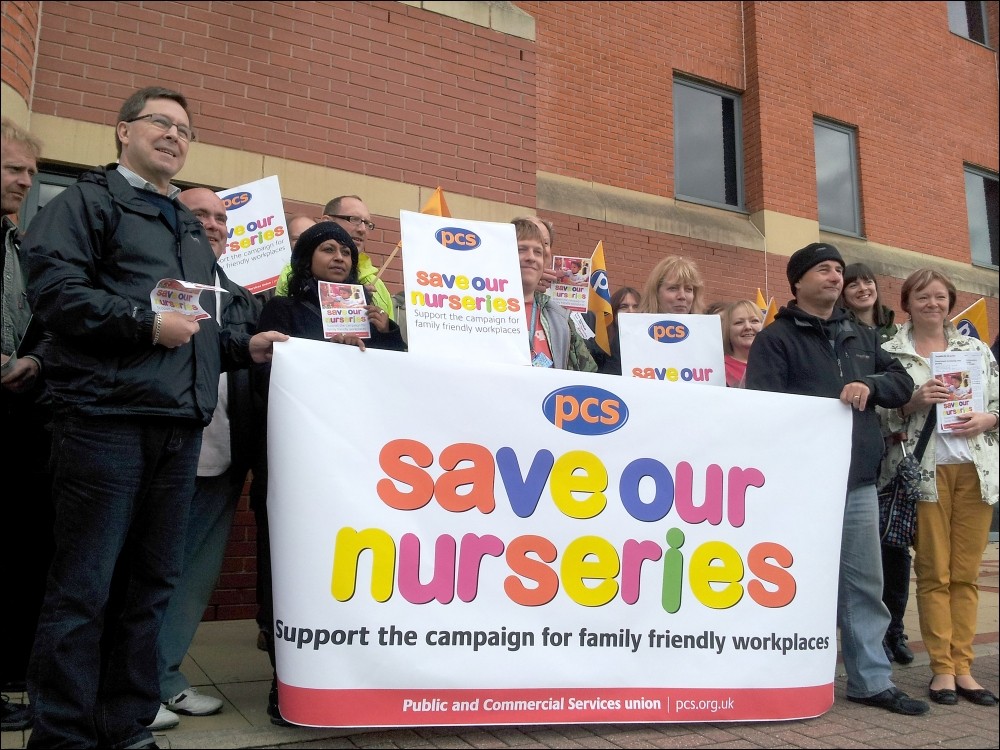 Day of Action to save HMRC nurseries Socialist Party