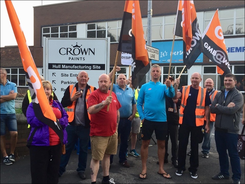 Socialist Party Crown Paints Dispute Union Senior Steward