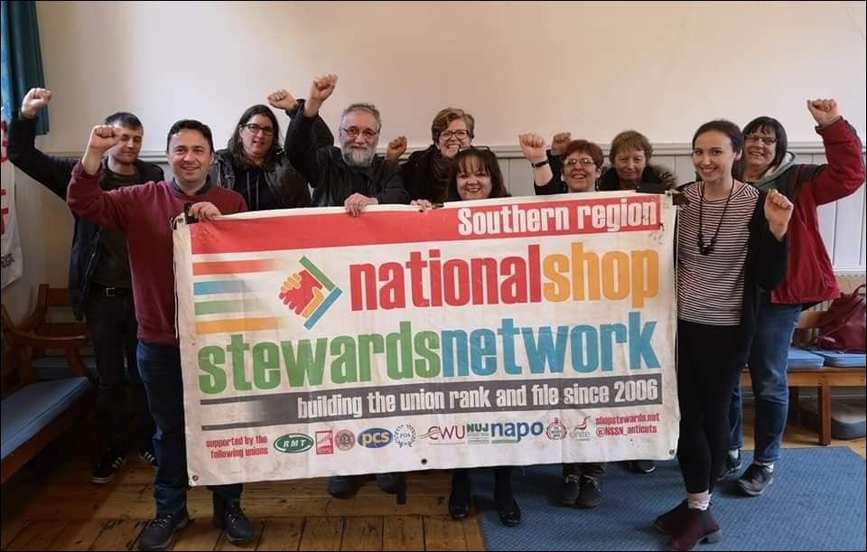 Trade unionists say "defend the right to strike!" Socialist Party