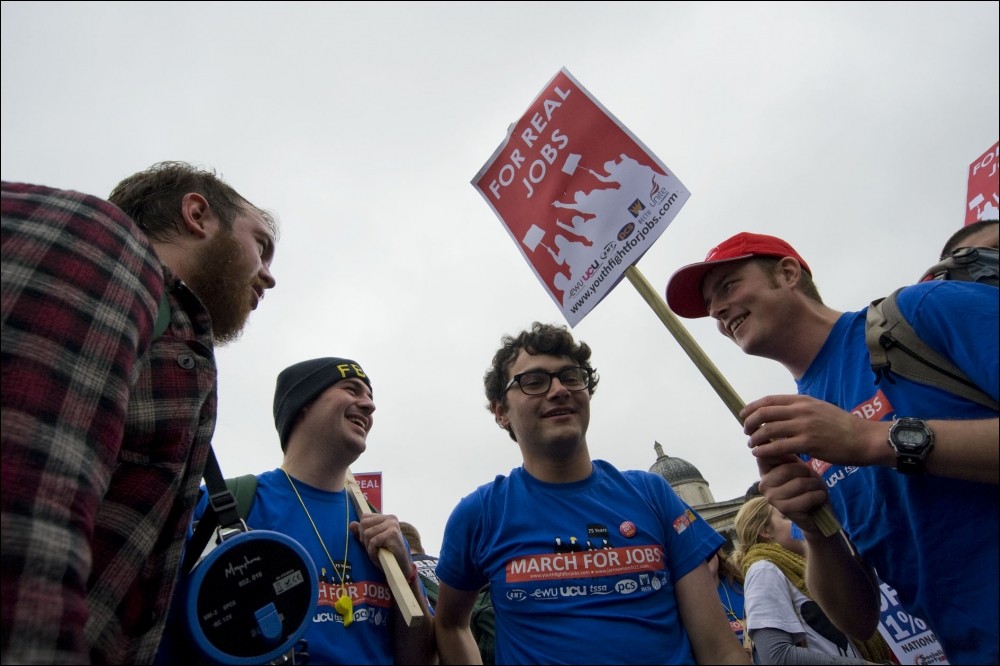 Jarrow March 2011: Jarrow March for Jobs arrives in London