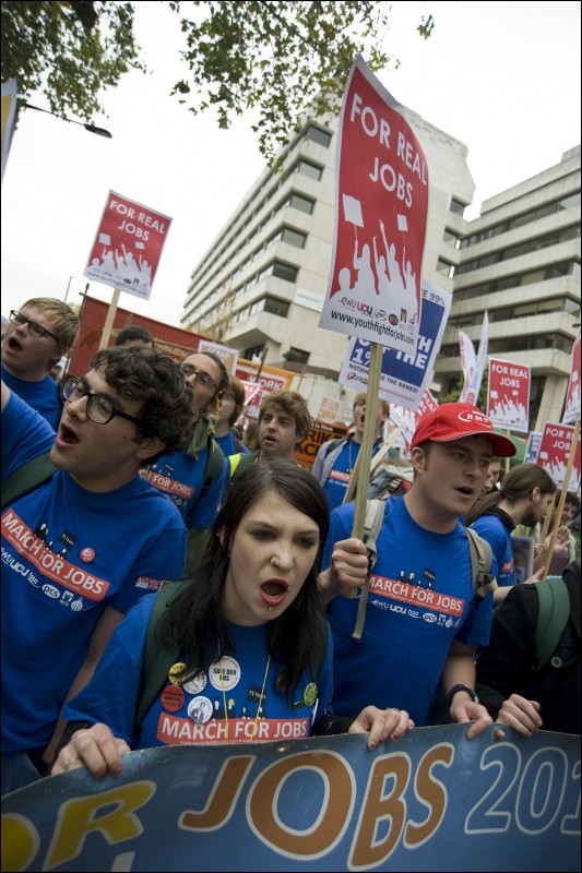 Jarrow March 2011: Jarrow March for Jobs arrives in London