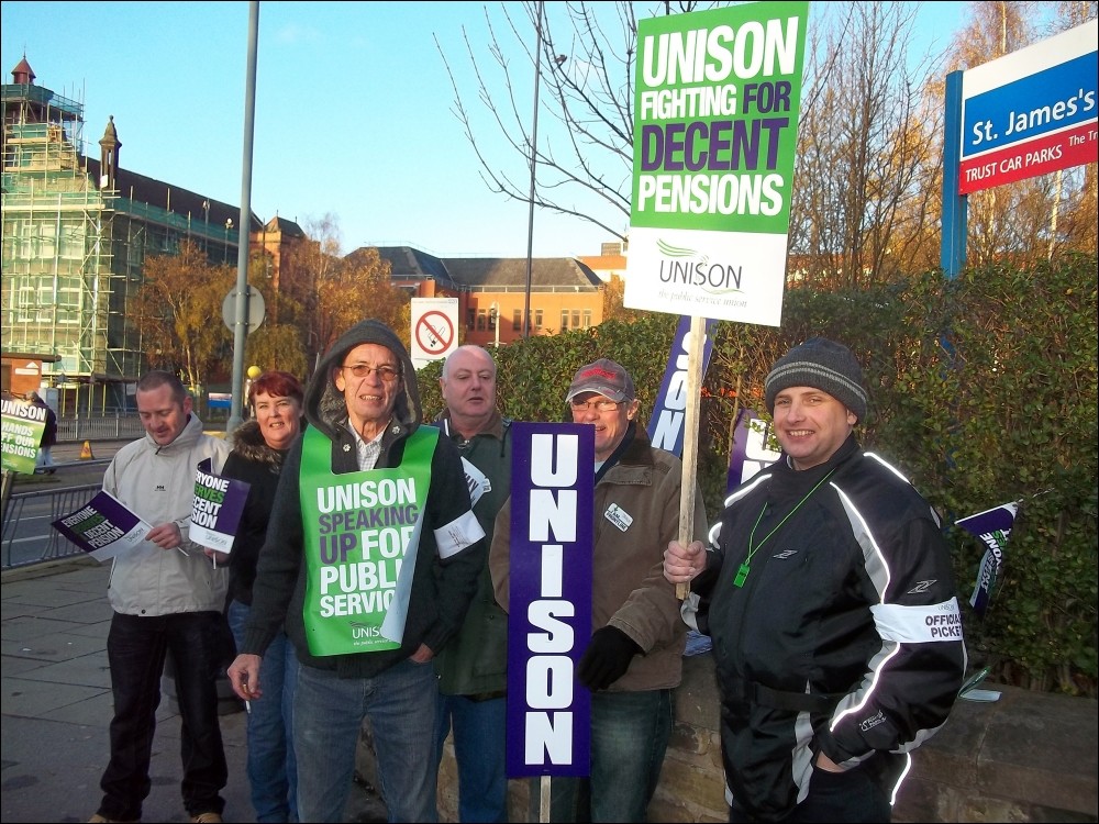Unison conference members show anger at pensions 'offer' Socialist Party
