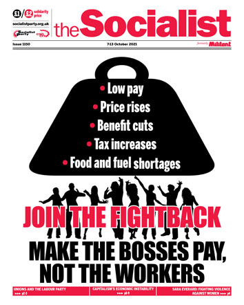 The Socialist issue 1150 (uploaded 06/10/2021)