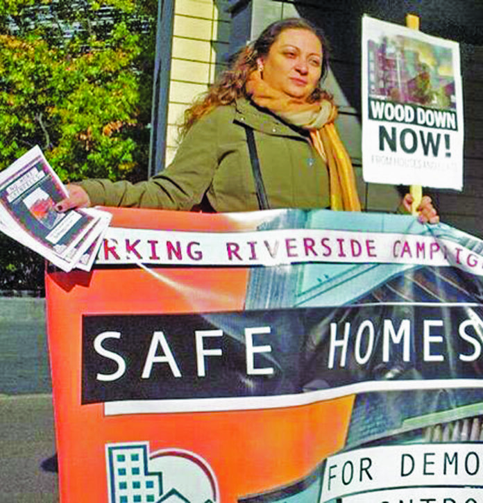 Following a fire in 2019, residents in Barking have fought for safety Photo: Pete Mason (uploaded 01/12/2021)