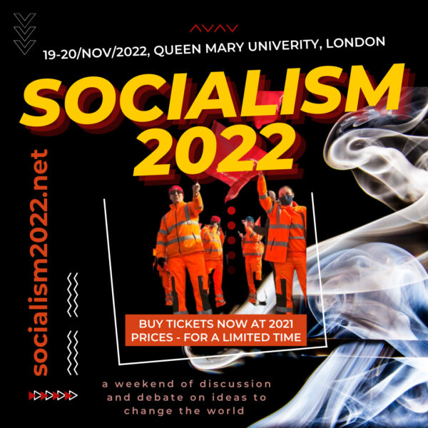 Socialism 2022 launch image, credit: Socialist Party (uploaded 15/12/2021)