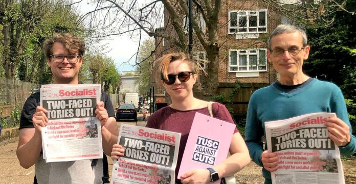 Selling the Socialist in Ealing May 2022