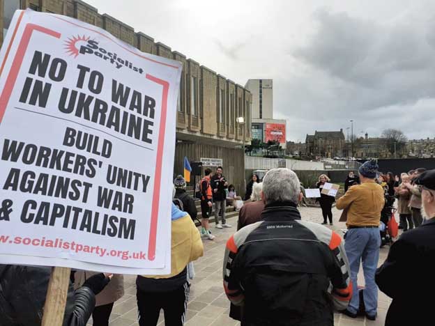 Ukraine Protest. Photo:Bradford SP