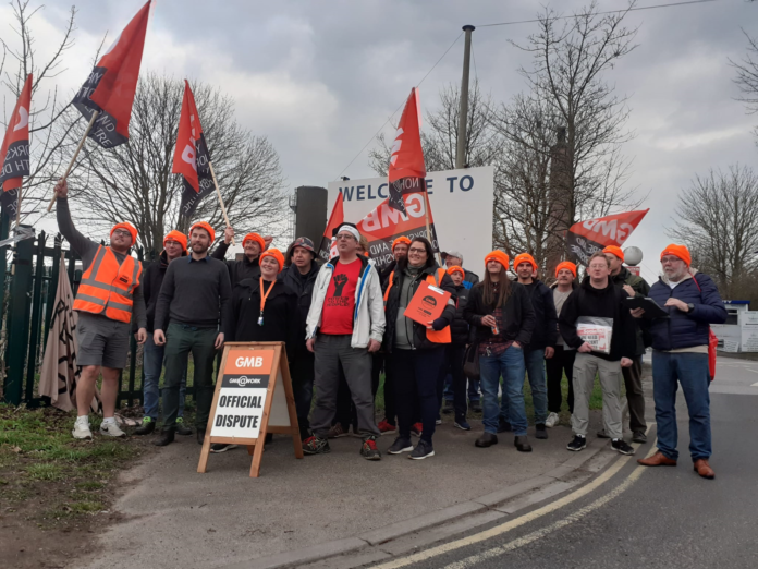 Valeo strike photo Iain Dalton