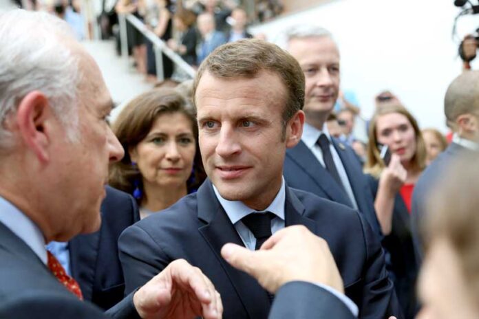 Macron, President of France. Photo: OECD/CC