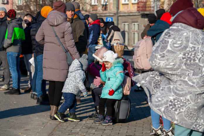 Ukrainian refugees in Poland. Photo: Mirek Pruchnicki/CC