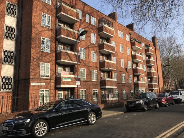 Housing in Hackney, photo SP
