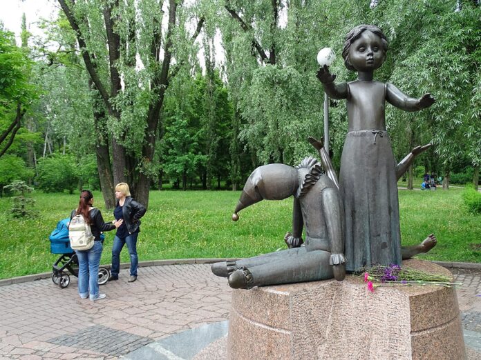 The children's memorial at Babi Yar, near Kyiv, Ukraine. Photo: Adam Jones/CC