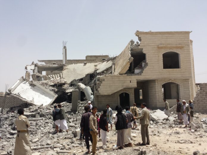 Over 150,000 people, among them tens of thousands of civilians, have been killed in the Yemen war, including the Saudi-led bombing campaign. Photo: Wikipedia/CC