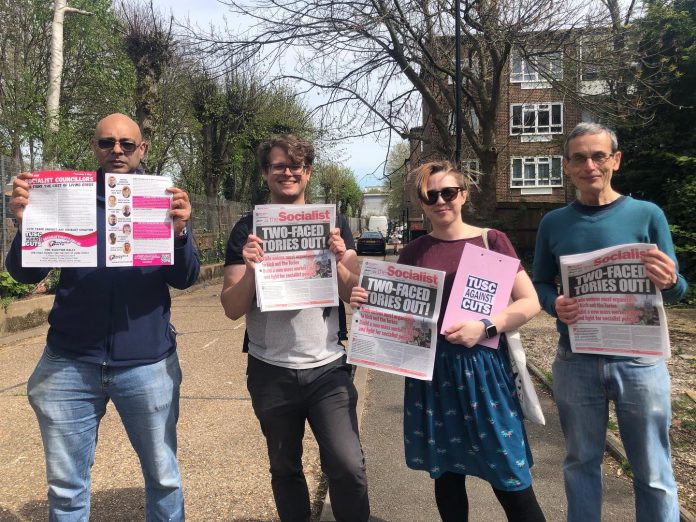 TUSC campaigning in Acton, west London. Photo: London SP