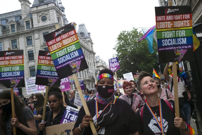 London Pride 2021. Photo: Paul Mattsson
