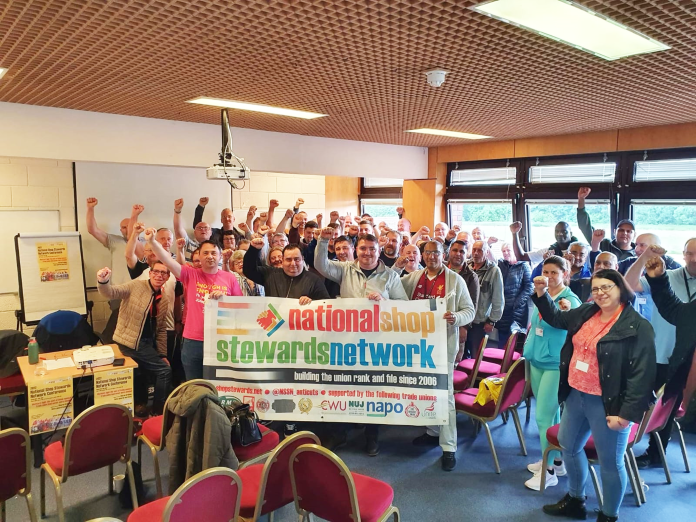 The packed NSSN fringe meeting at Bakers Union conference