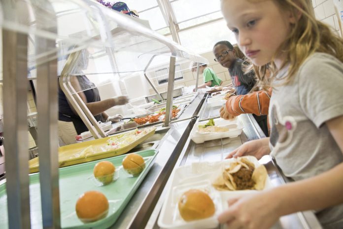 School dinners. Photo: Public Domain