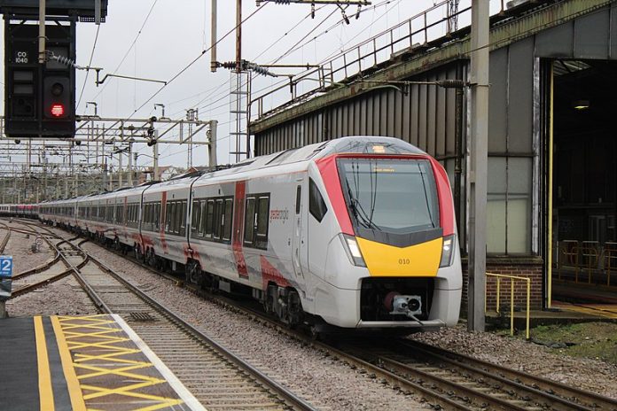 Greater Anglia train. Photo: Savage Kieran/CC