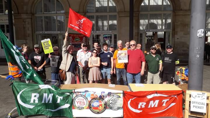 RMT strike, Hull, 27.7.22
