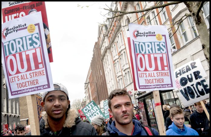 Tories Out Photo: Paul Mattsson