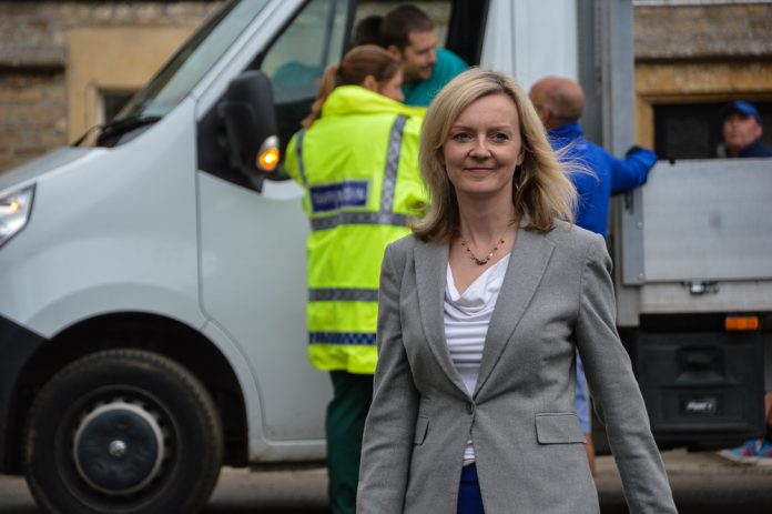 Liz Truss. Photo by Gareth Milner, CC BY 2.0.