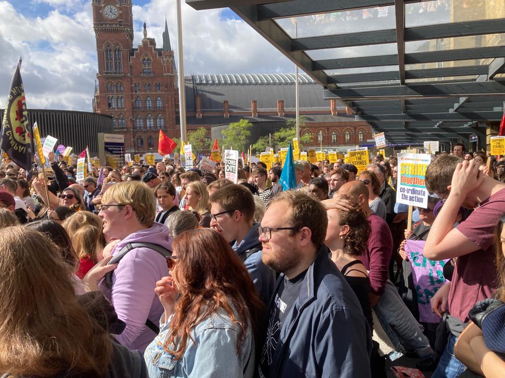 Rally at Kings Cross, 1.10.22