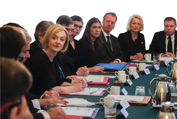 Prime Minister Liz Truss Cabinet Meeting. Number 10/CC