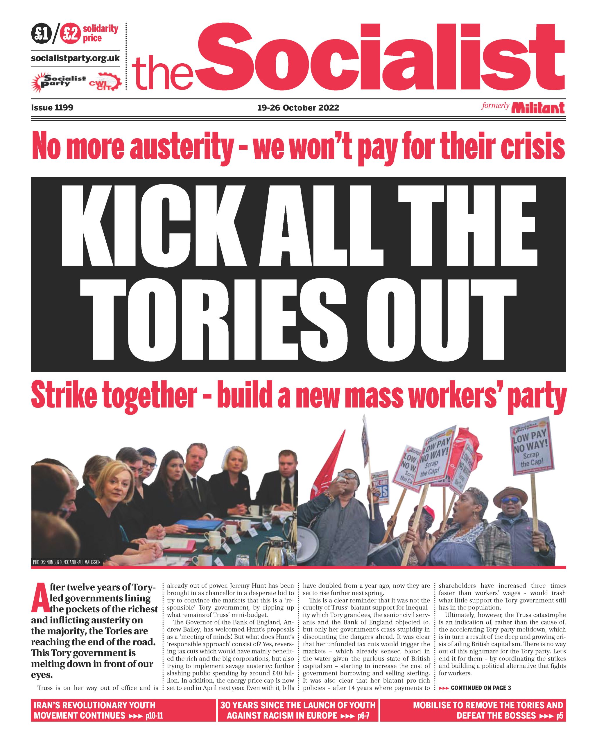 The Socialist issue 1199 Socialist Party