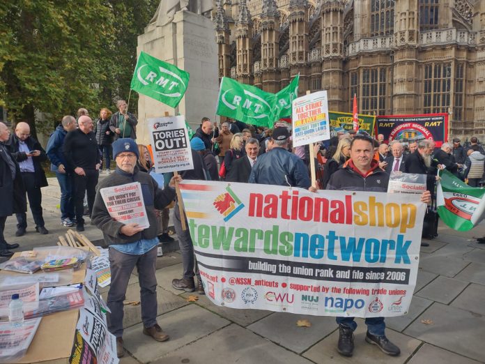 NSSN-supporters-at-the-TUC-lobby-of-parliament-Photo-James-Ivens