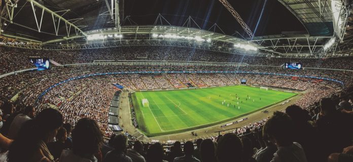 Football stadium. Photo: Public Domain