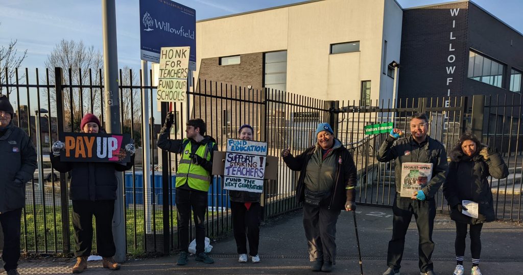 Willowfield school, Waltham Forest, 1.2.23. Photo by Ellen Kenyon Peers