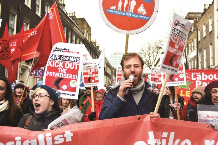 NHS Protest. Photo: Mary Finch