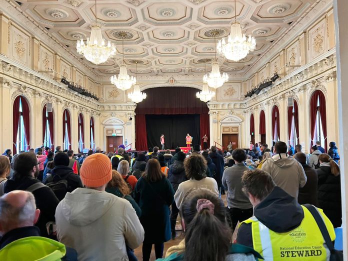 Newham NEU rally, Photo: Ferdy
