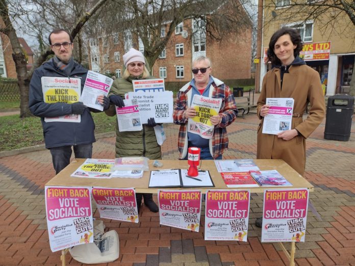 Oxford TUSC campaigning. Photo: Oxford TUSC