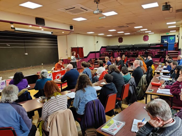 West Midlands Socialist Party conference. Photo: Brum SP