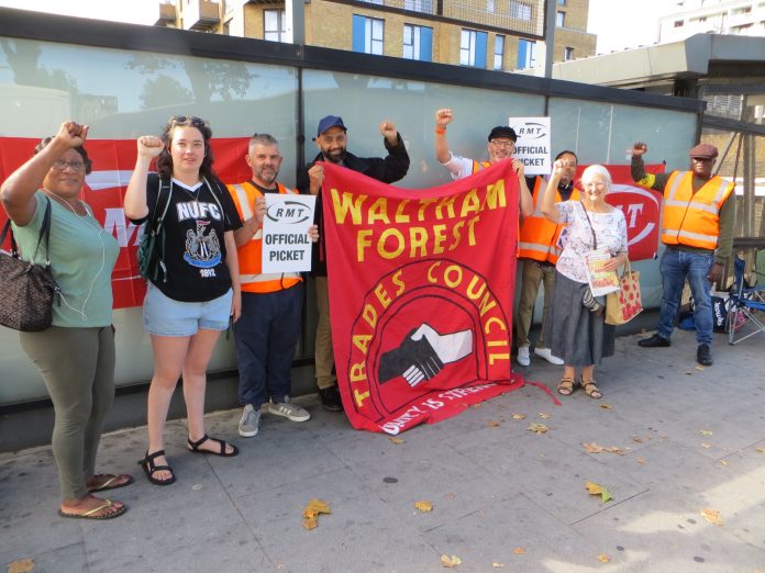 Waltham Forest Trades Council. Photo: Waltham Forest Trades Council