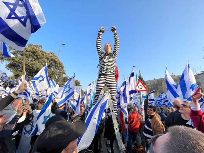 Protests in Jerusalem. Photo: Uzi D/CC