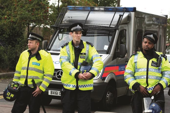 Cops Posing Police. Photo: Paul Mattsson