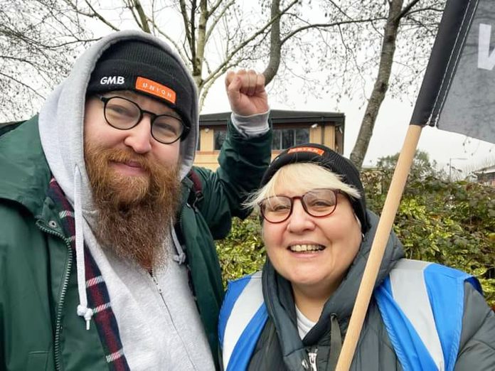 Ambulance service worker and Swansea trades union council secretary, Gareth Bromhall