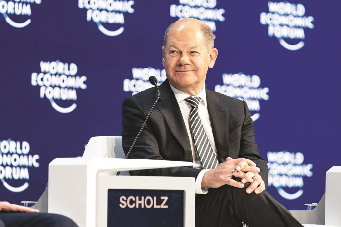 German Chancellor Olaf Scholz Photo: World Economic Forum/CC