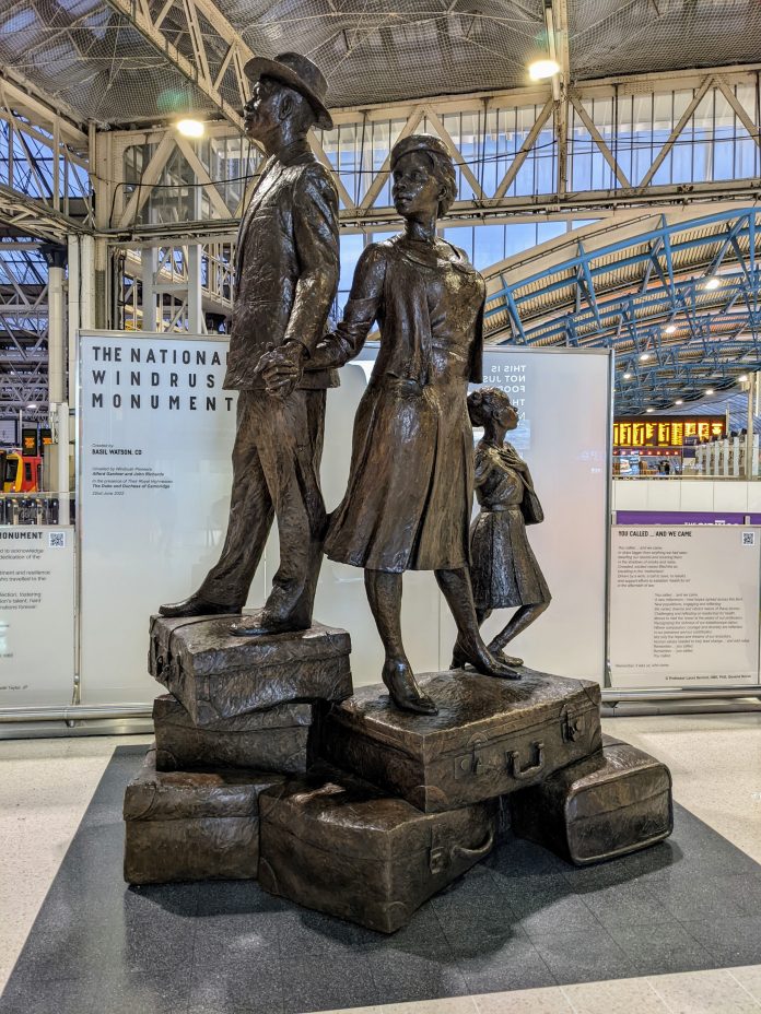 National Windrush Monument. Photo: The wub/CC