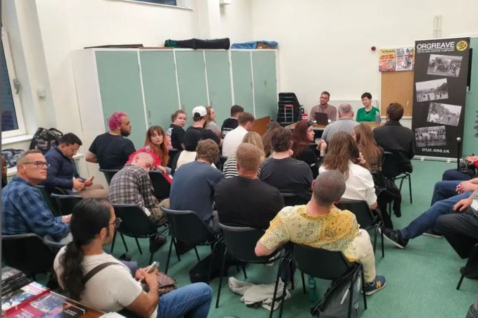 Socialist Party public meeting in Sheffield heard from the Orgreave Truth and Justice campaign