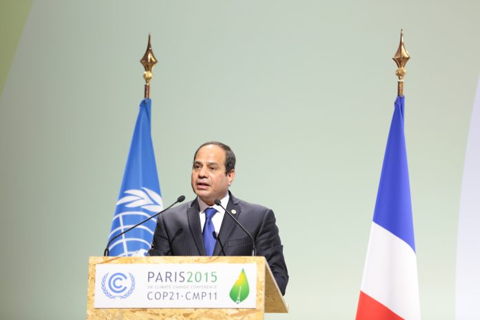 Abdel Fatah al-Sisi. Photo: UN climate change/CC