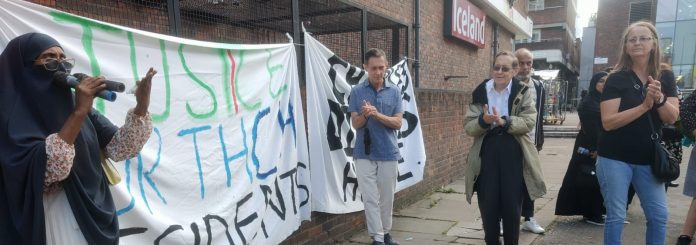 Protest against Tower Hamlets Community Homes