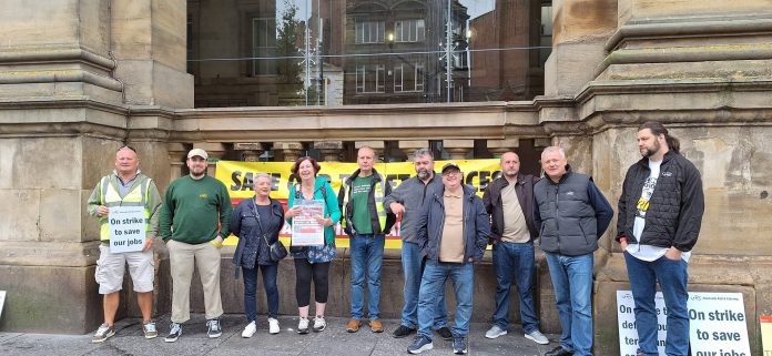 RMT strike on 2 September in Newcastle