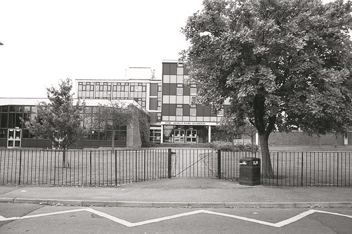 Appleton school in Benfleet, one fo the schools forced to close due to RAAC. Photo: Trevor Harris/CC