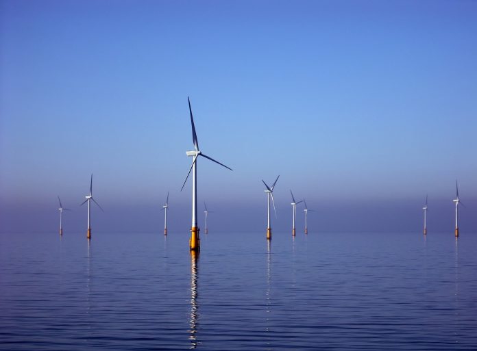 Offshore wind farm, photo Andy Dingley/CC