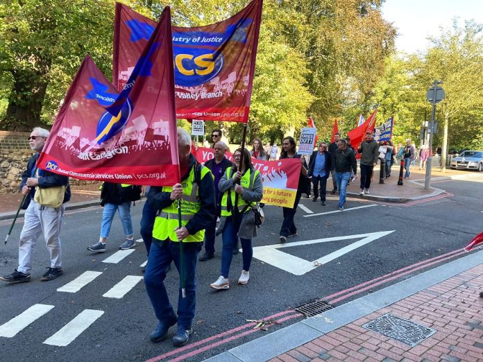 Reading TUC demo. Photo: Reading SP